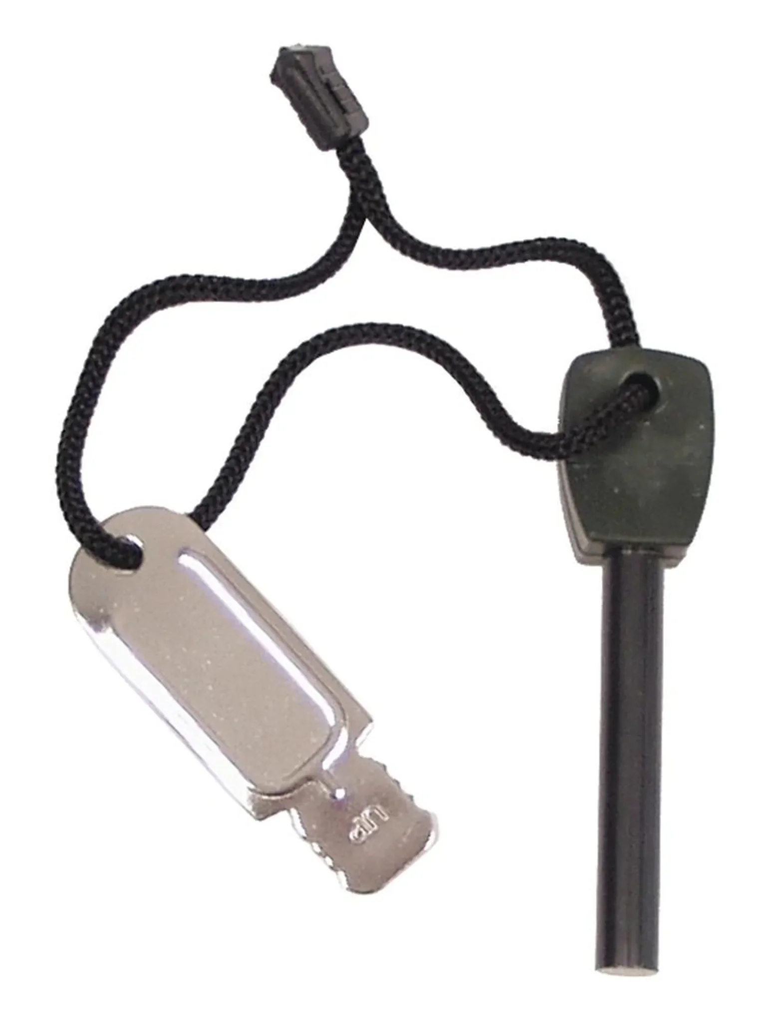 MFH Feuerstarter Army – Feuerstahl mit Schaber